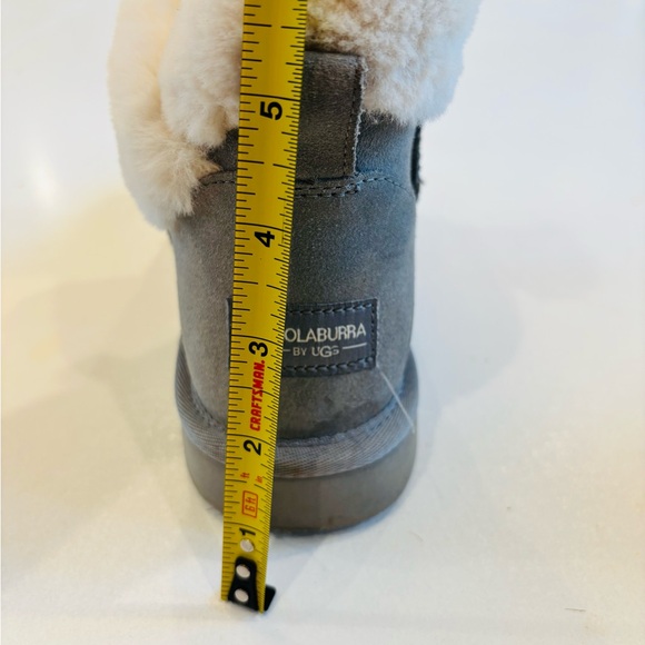 Koolaburra by UGGs Gray-Tan Fur-Lined Boots size 8 - Picture 8 of 9